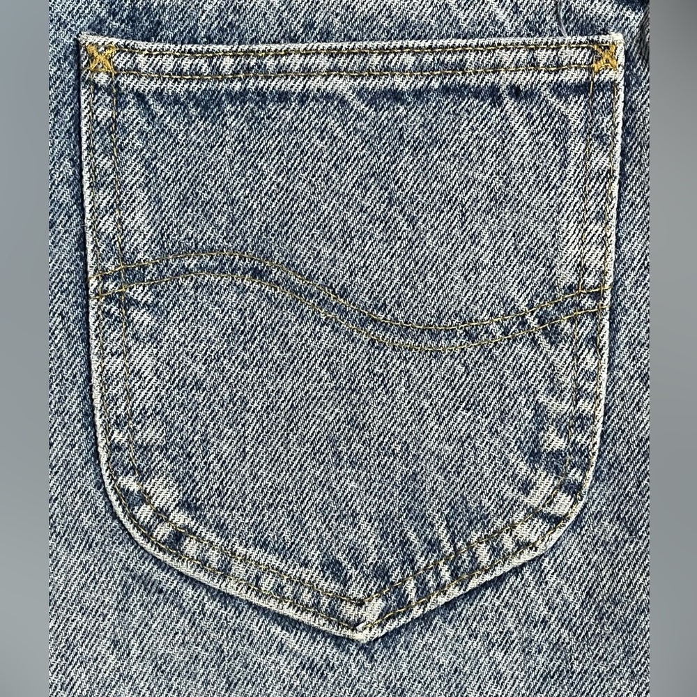 VINTAGE Lee Riders Stone Wash High Waisted Mom Jeans - Made in USA - Picture 4 of 10